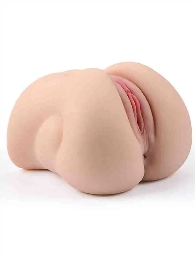 6.6LB Lifelike TPE Soft Pussy Toy with Dual Entrances and Textured Tunnel