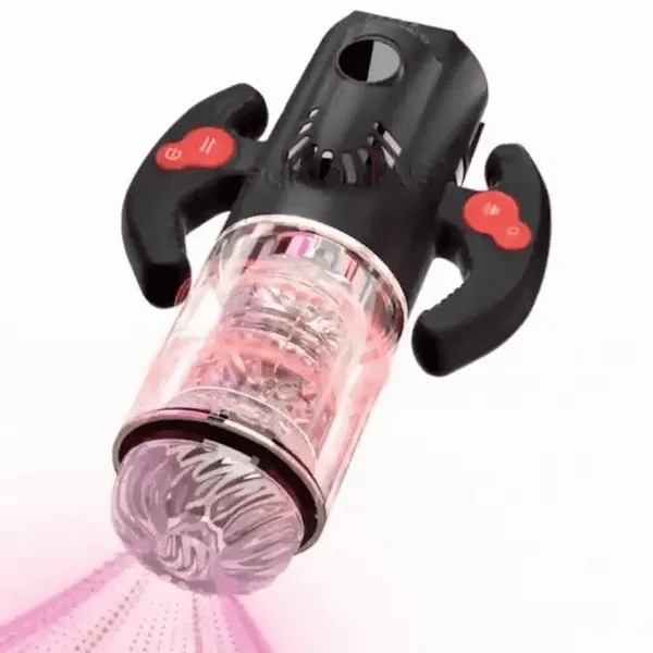 XR1 Blowjob Machine 9 Thrusting Modes Rotating and Sucking Control